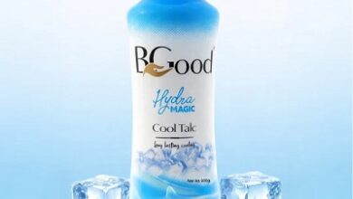 cool talcum powder​